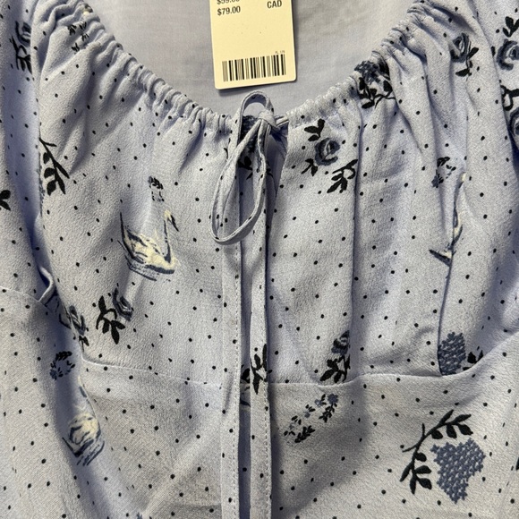 Urban Outfitters Kimchi Blue Sloan Square-Neck Empire Waist Mini Dress - Picture 11 of 15